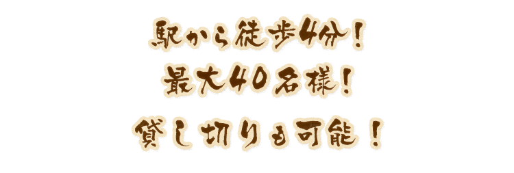 駅から徒歩4分！